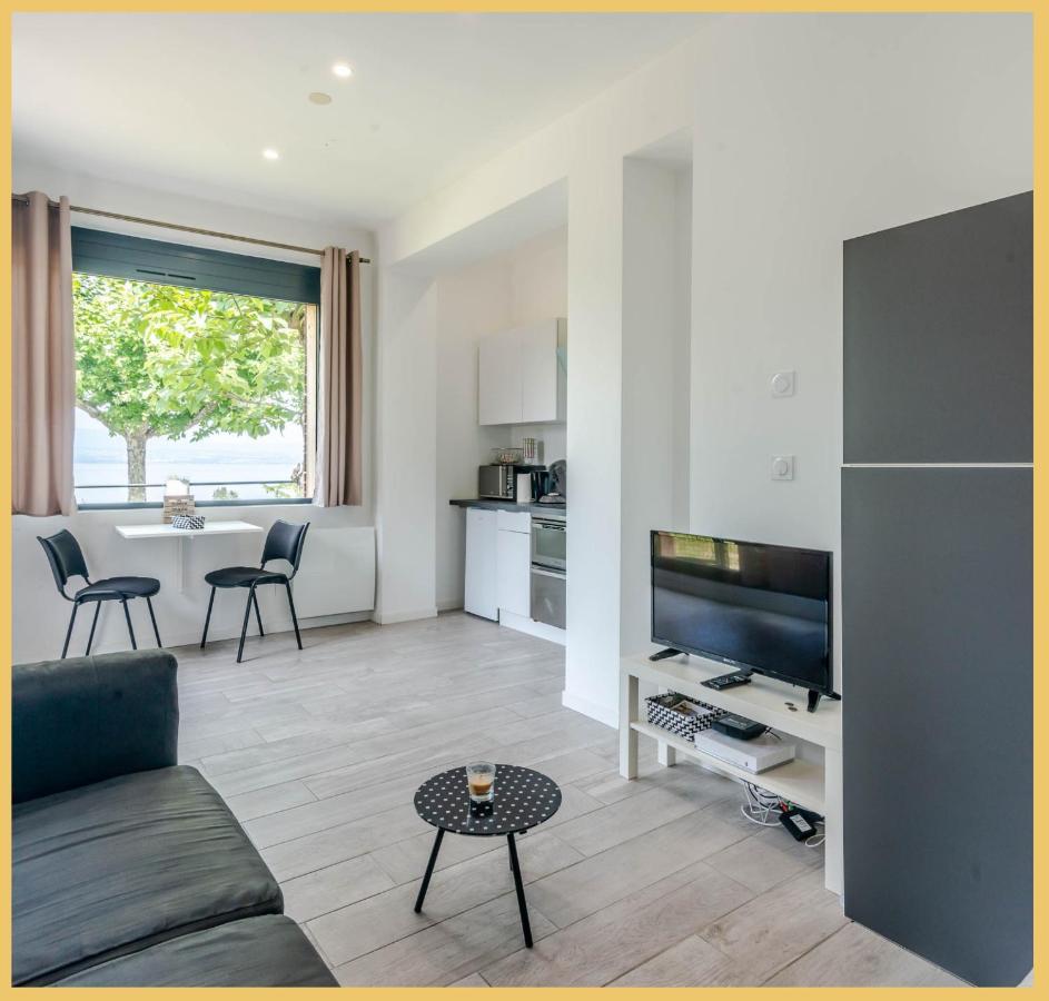 Appartement Cozy 2 Panoramique Lac Leman Thonon-Les-Bains Buitenkant foto